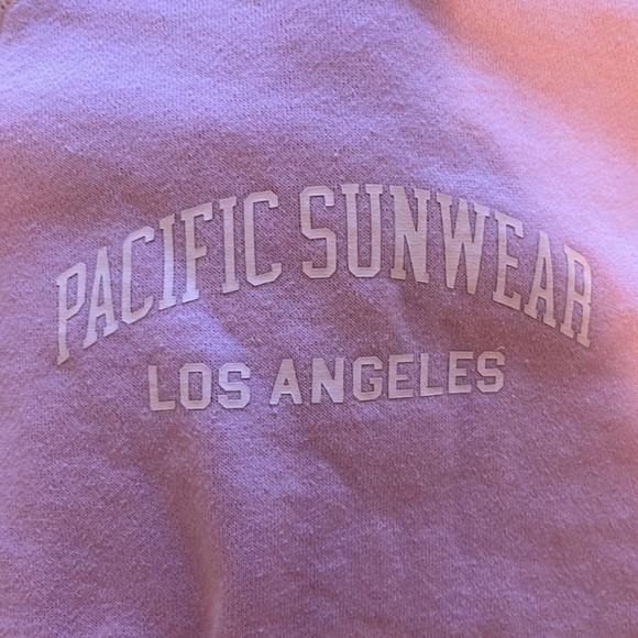 small pink pacsun sweatshirt - Picture 2 of 4